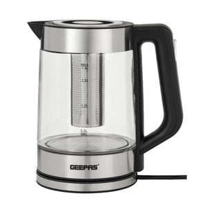 غلاية زجاجية مزدوجة الطبقة جيباس 1.7 لتر Geepas Double Layer Glass Kettle