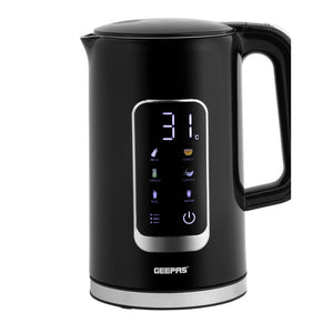 غلاية كهربائية مزدوجة الطبقة 1.7 لتر 1800 واط Geepas Double Layer Kettle