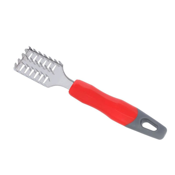 مقشرة سمك ديلكاسا ستانلس ستيل بمقبض بلاستيكي DELCASA Stainless Steel Fish Peeler