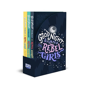 مجموعة هدايا Good Night Stories for Rebel Girls 3-Book Gift Set