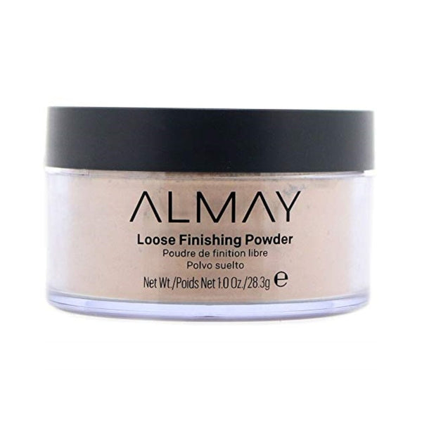 بودرة اللمسة النهائية السائبة Almay Smart Shade Loose Finishing Powder, Light [100] 1 oz (Pack of 2)