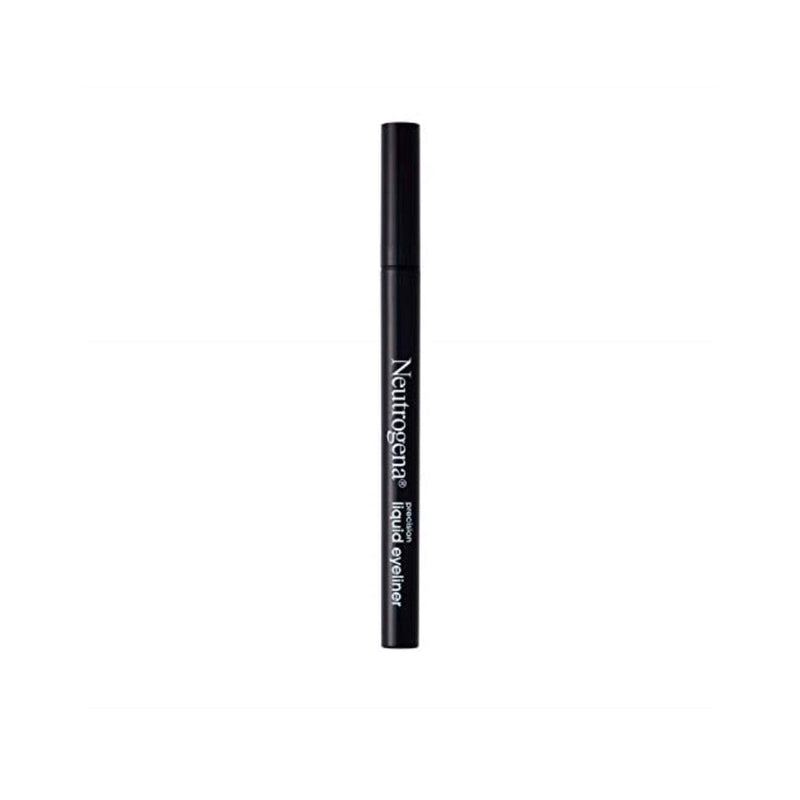 محدد عيون سائل دقيق من نيوتروجينا بالعسل وجوز الهند Neutrogena Precision Liquid Eyeliner with Honey & Coconut, Hypoallergenic, Smudge- & Water-Resistant Eyeliner Makeup for Precise Application, Jet Black, 0.013 fl. oz