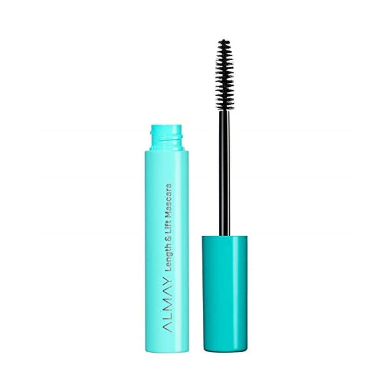 ماسكارا طويلة الأمد من ألماي Almay Lenghthening Mascara,Volume & Lift, Eye Makeup, Hypoallergenic and-Fragrance Free, 010 Blackest Black, 0.24 Fl Oz