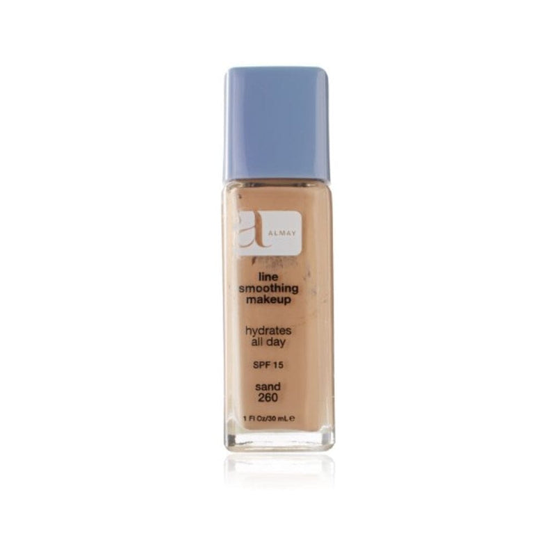 مكياج سائل لتنعيم خط ألماي Almay Line Smoothing Liquid Makeup, Sand, 1 Fluid Ounce