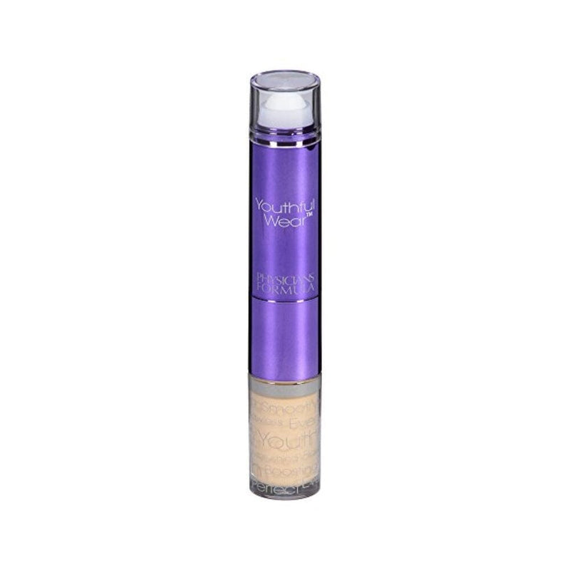 خافي عيوب فيزيشنز فورميولا يوثفول وير كوزمسيوتيكال لتعزيز الشباب Physicians Formula Youthful Wear Cosmesceutical Youth-Boosting Makeup Concealer, Yellow+Light, 0.26 Ounce