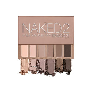 لوحة ظلال العيون أوربان ديكاي بيسيكس Urban Decay Naked2 Basics Eyeshadow Palette, 6 Taupe & Brown Matte Neutral Shades - Ultra-Blendable, Rich Colors with Velvety Texture - Makeup Set Includes Mirror & Full-Size Pans - Great for Travel