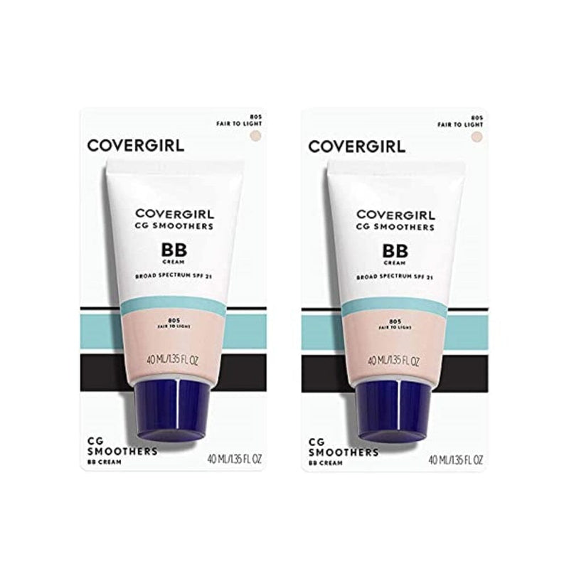 كريم بي بي منعم من كوفرجيرل COVERGIRL Smoothers Bb Cream, Fair To Light 805, 1.35 Fl Oz, 2 Count