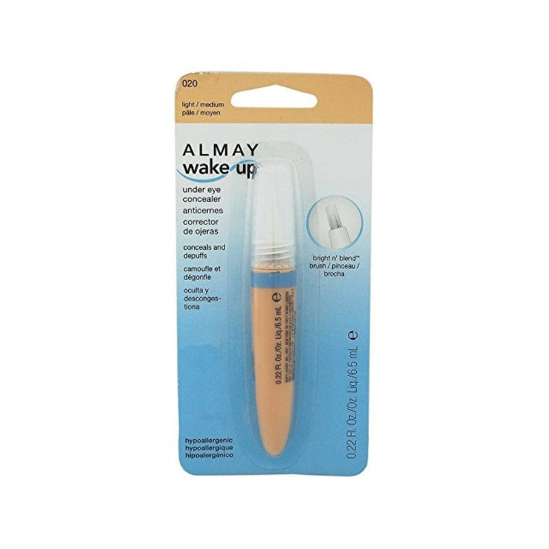 خافي عيوب العين ويك أب من ألماي Almay Wake Up Under Eye Concealer, Medium [30] 0.22 oz