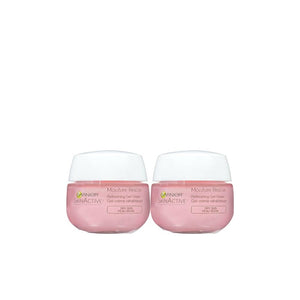 كريم جل منعش لإنقاذ الرطوبة للبشرة الجافة Garnier SkinActive Moisture Rescue Refreshing Gel-Cream for Dry Skin, Oil-Free, 1.7 Oz (50g), 2 Count (Packaging May Vary)