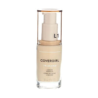 كريم أساس سائل كوفر جيرل تروبلند عاجي L1 - عبوة من قطعتين Cover Girl Trublend Liquid Foundation Ivory L1 - Pack of 2