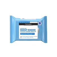 مناديل تنظيف ومزيل المكياج من نيوتروجينا Neutrogena Makeup Remover Cleansing Towelettes, Fragrance Free, 25 ct