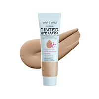 مكياج مرطب ملون بلون مطفأ اللمعة من ويت إن وايلد باري فوكس أسمر متوسط خالي من الزيوت Wet n Wild Bare Focus Tinted Hydrator Matte Finish, Medium Tan, Oil-Free, Moisturizing Makeup | Hyaluronic Acid | Sheer To Medium Coverage