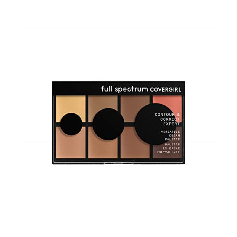 خبير الكونتور والتصحيح من كوفرجيرل COVERGIRL Contour and Correct Expert, Cream Palette Universal, 0.26 Ounce