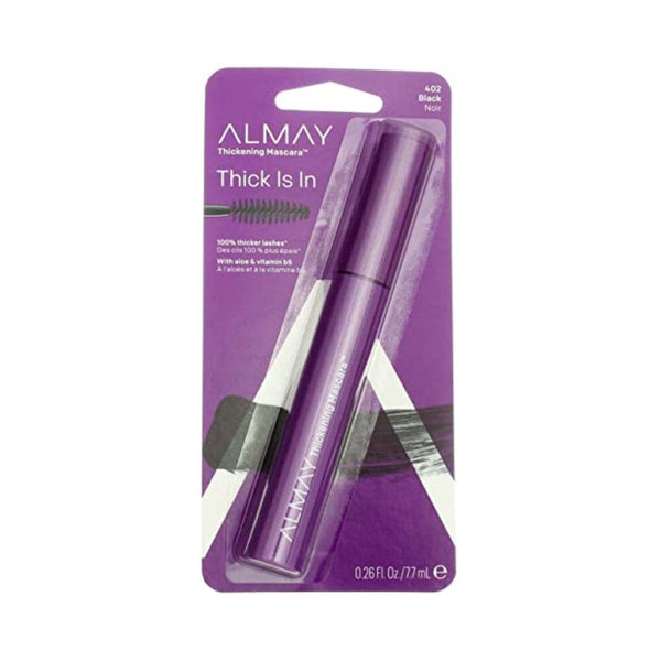 ماسكارا مغذية ومكثفة ون كوت من ألماي Almay One Coat Nourishing Thickening Mascara, Black 402 .4 fl oz (11.8 ml)