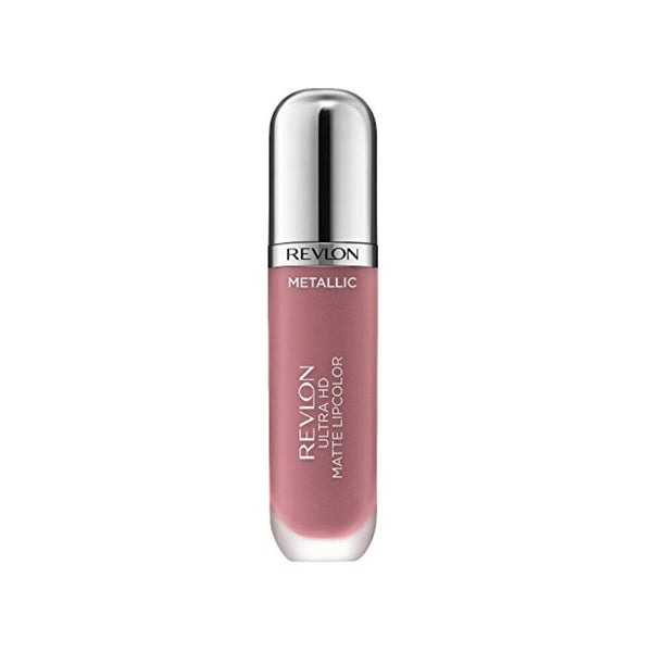 ريفلون أحمر شفاه سائل ألترا إتش دي ميتاليك سائل غير لامع للشفاه السائل Revlon Ultra HD Metallic Matte Liquid Lipcolor, Liquid Lipstick, Glam