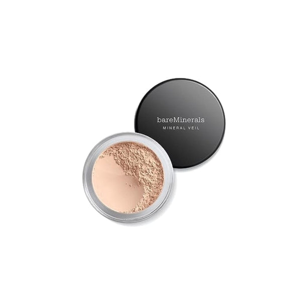 مسحوق إعداد الحجاب المعدني من بار مينيرالز bareMinerals Mineral Veil Setting Powder, Weightless Talc-Free Finishing Powder Makeup, Extends Makeup Wear, Vegan