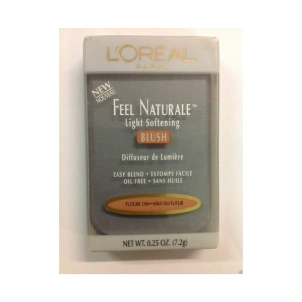 بودرة خدود لتنعيم البشرة من لوريال فيل ناتشورال (تان المستقبل) L'oreal Feel Naturale Light Softening Powder Blush ( Future Tan ) 0.25 Oz.
