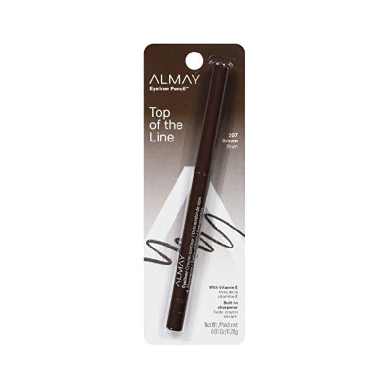 قلم تحديد العيون من ألماي ALMAY Eyeliner Pencil, Brown [207], 0.01 oz