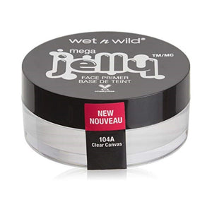ويت ان وايلد ميجا جيلي برايمر للوجه كانفاس شفاف Wet n Wild Mega Jelly Jelly Face Primer, Clear Canvas 104A, 1.05 oz