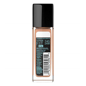 كريم أساس سائل من مايبيلين فيت مي غير لامع + خافي المسام Maybelline Fit Me Matte + Poreless Liquid Foundation Makeup, Classic Beige, 1 fl; oz; Oil-Free Foundation (Pack of 2)