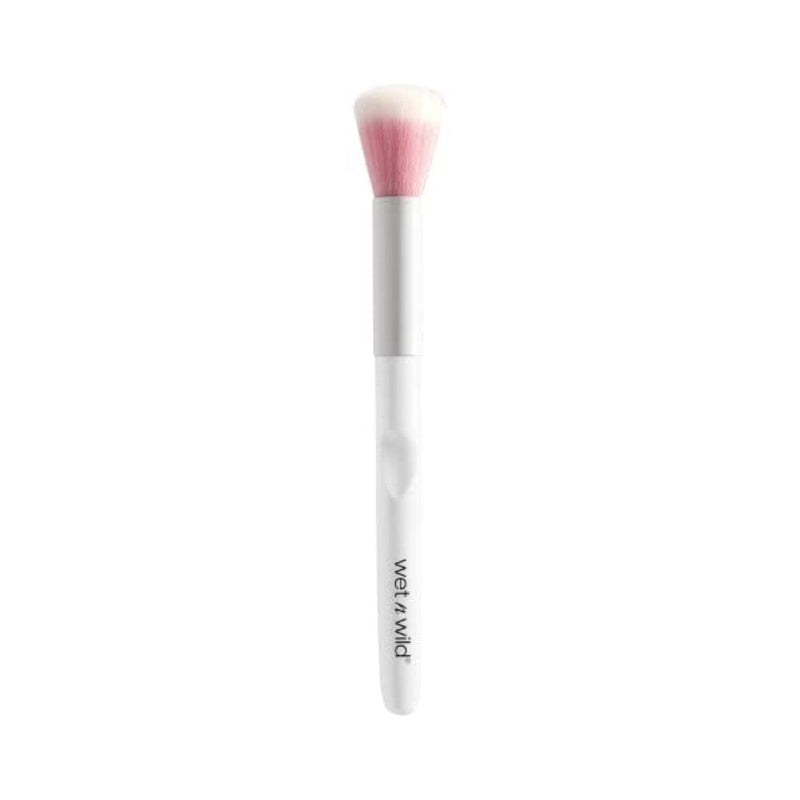 فرشاة كريم الأساس ويت أند وايلد فرشاة مزج صغيرة للحصول على مظهر بخاخ طبيعي wet n wild foundation Brush Small blending Brush, For Natural Airbrushed Look, For Liquid, Cream, Powder Makeup