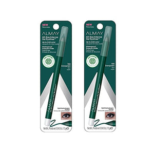 عبوة من قطعتين محدد عيون جل مكثف طوال اليوم من ألماي Pack of 2 Almay All-Day Intense Gel Eyeliner, Evergreen 150