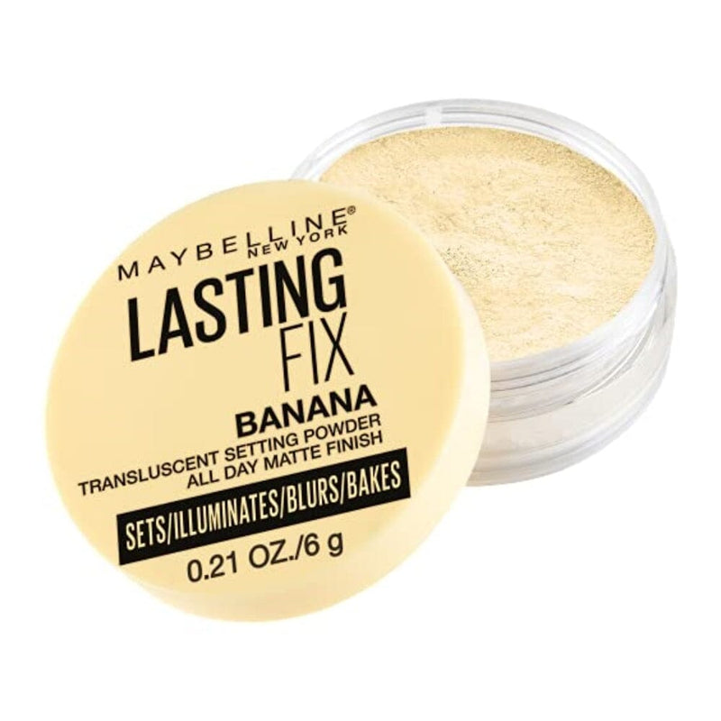 بودرة الوجه بودرة الموز سائبة من مايبيلين Maybelline Banana Powder Loose Setting Face Powder, Shade 10, 1 Count