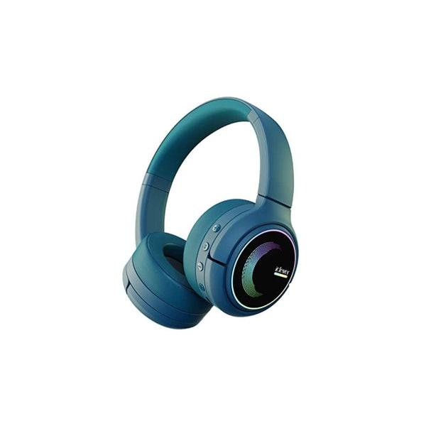 سماعات آي كليفر ماجيك سويتش للأطفال والمراهقين بالبلوتوث iClever Magic Switch Headphones for Kids Teens Bluetooth, Premium Sound, 45Hour Playtime, Safe Volume Mode, Built-in Mic Light Up Kids Bluetooth Headphones for Tablets, Smartphones (Vintage Green)