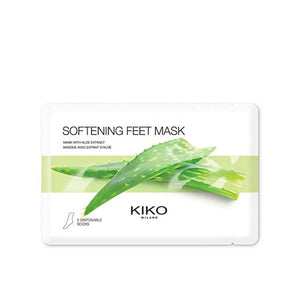 كيكو ميلانو - أقنعة القدم المصنوعة من القماش بخلاصة الصبار Kiko MILANO - Softening Feet Mask Fabric foot masks with aloe extract