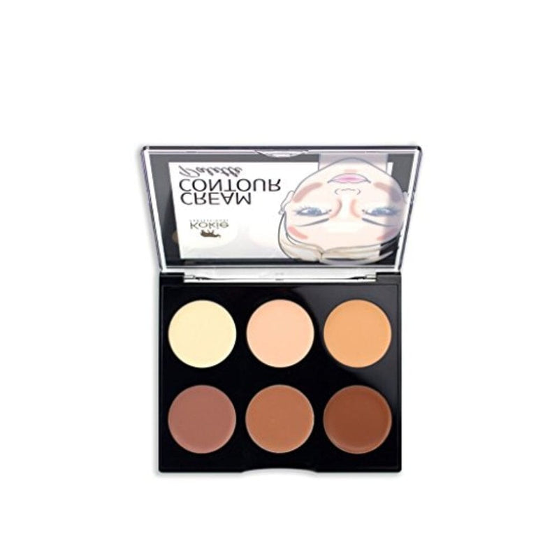 مجموعة كونتور كريم لمستحضرات التجميل من كوكي خفيف / متوسط Kokie Cosmetics Cream Contour Kit, Light/Medium, 0.42 Ounce