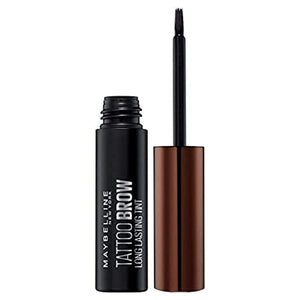 صبغة تاتو طويلة الأمد للحواجب من ميبيلين نيويورك بني غامق Maybelline New York Brow Tattoo Longlasting Tint, Dark Brown, 4.9 ml,1 Count (Pack of 1),B2998500