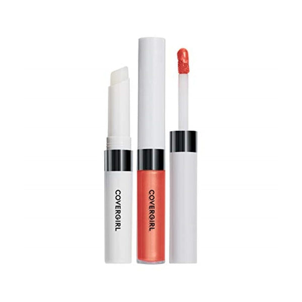 كوفرجيرل - لون شفاه يدوم طوال اليوم مع طبقة علوية COVERGIRL Outlast All-Day Lip Color With Topcoat, Celestial Coral