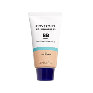 كريم بي بي خفيف الوزن من كوفرجيرل COVERGIRL Smoothers Lightweight BB Cream, 1 Tube (1.35 Ounce), Light to Medium 810 Skin Tones, Hydrating BB Cream with SPF 21 Sun Protection (Packaging May Vary)