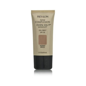 ريفلون نيو كومبشن ايفين اوت مكياج عسلي بيج 1 اونصة Revlon New Complexion Even Out Makeup Honey Beige 1 oz