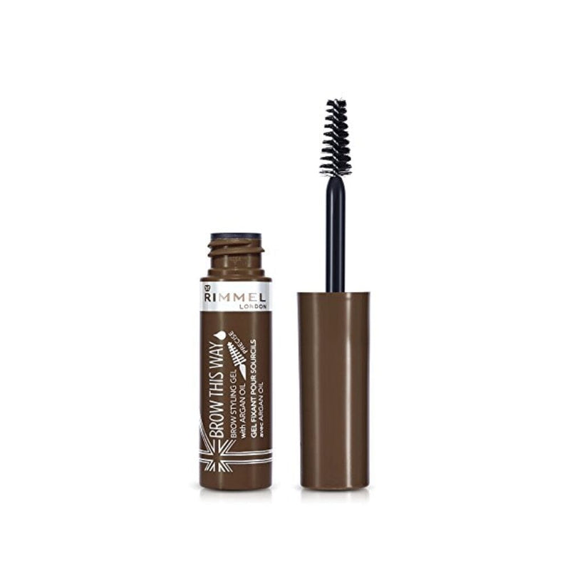 ريميل حواجب بهذه الطريقة بزيت الأرغان Rimmel Brow This Way with Argan Oil, Medium Brown 5 ml