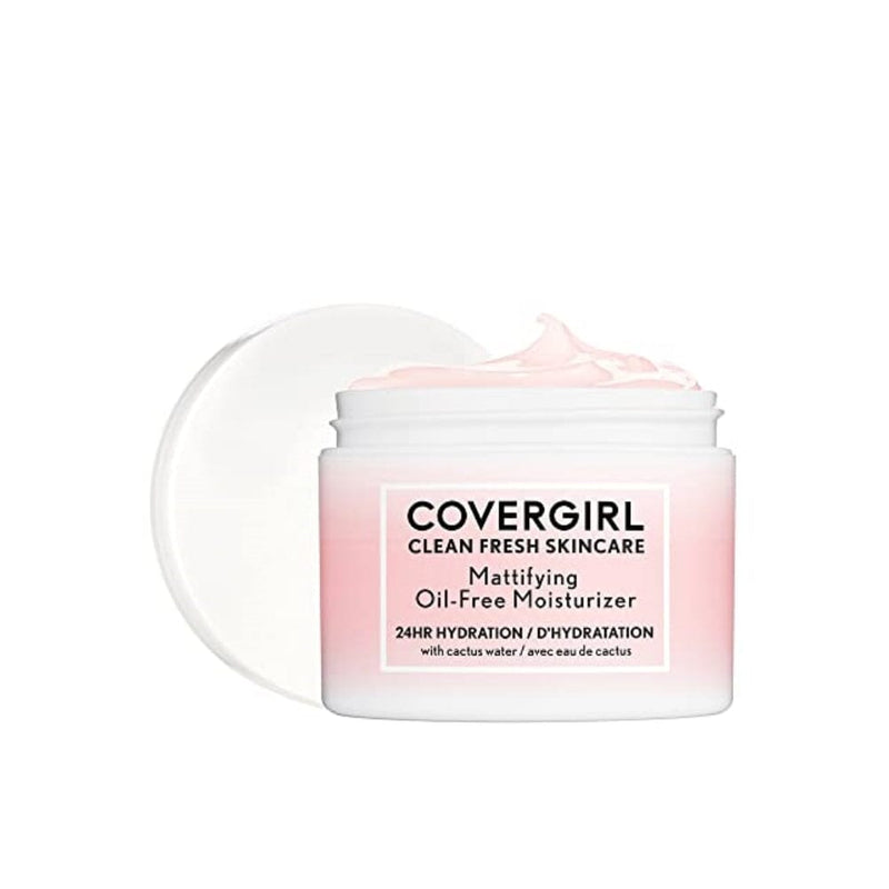 مرطب خالي من الزيوت كلين فريش للعناية بالبشرة من كوفرجيرل COVERGIRL Clean Fresh Skincare Mattifying Oil-Free Moisturizer, 2.0 Oz