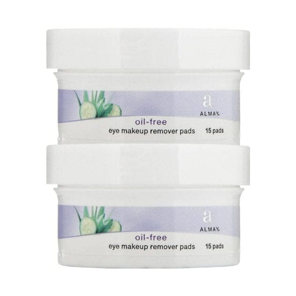 وسادات مزيل مكياج العيون خالية من الزيوت من ألماي - 15 قيراط - 2 قطعة Almay Oil, Free Eye Makeup Remover Pads - 15 ct - 2 pk