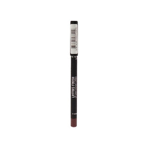 قلم تحديد الشفاه الناعم الذي يدوم 8 ساعات من ريميل - Rimmel Lasting Finish 8HR Soft Lip Liner Pencil - Vibrant, Blendable Formula to Lock Lipstick in Place for 8 Hours - 880 Wine, .04oz