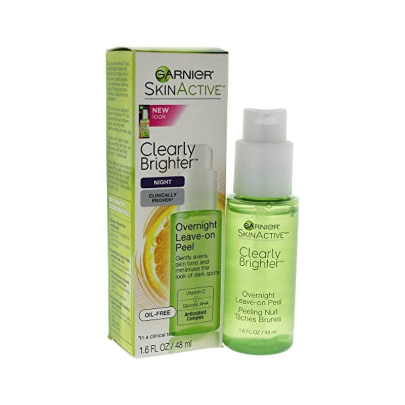 غارنييه سكين أكتيف كليرلي برايت ليف-أون مقشر Garnier SkinActive Clearly Brighter Overnight Leave-on Peel, 1.6 fl. oz.