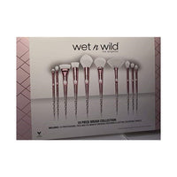 مجموعة فرش من ويت ان وايلد مكونة من 10 قطع بمقابض احترافية مريحة Wet n Wild 10 Piece Brush Collection Professional Ergonomic Handles