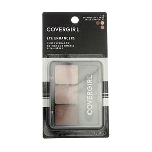 معززات العين كويك كيت تريو شادو 110 شيمرينغ ساندز Covergirl Eye Enhancers Quick-Kit-Trio Shadow 110 Shimmering Sands, 0.14 Ounce