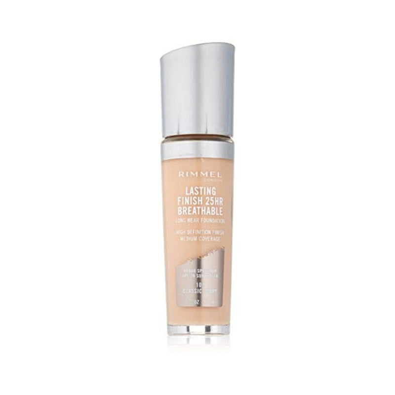 كريم أساس ريميل لاستينغ فينيش جيد التهوية Rimmel Lasting Finish Breathable Foundation, Classic Ivory, 1 Fluid Ounce