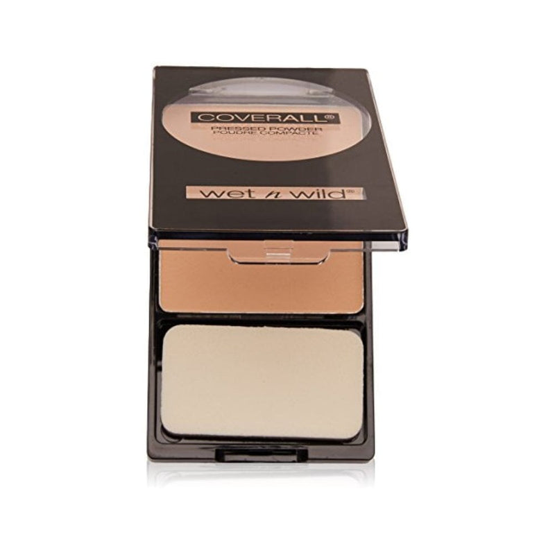 بودرة مضغوطة خفيف / معتدل Wnw Coverall 822b Pwder F Size .26oz Wet N Wild Coverall Pressed Powder Fair/Light 822b