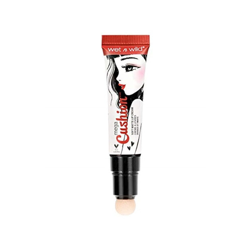 كريم شفاه غير لامع ميجا من ويت إن وايلد - ميلون إت لايك إت إيز wet n wild MegaCushion Matte Lip Cream - Melon It Like It Is