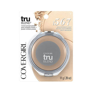 بودرة مضغوطة قابلة للمزج من كوفرجيرل COVERGIRL truBlend Pressed Blendable Powder, Translucent Light L5-7, 0.39 Ounce (Packaging May Vary) Mineral Powder Makeup, Suitable for Sensitive Skin