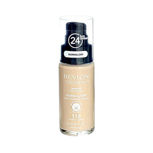 ريفلون كلر ستاي مكياج للبشرة العادية والجافة - عاجي (110) - عبوة 2 Revlon Colorstay Makeup for Normal to Dry Skin - Ivory (110) - 2 pk