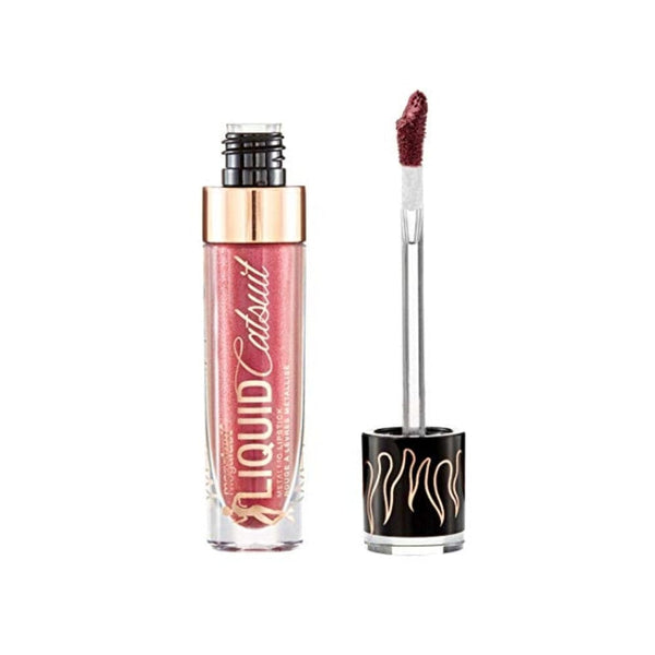 احمر شفاه ميتاليك من ويت ان وايلد ميجا لاست ليكويد ريدلينجز Wet n Wild Mega Last Liquid Catsuit Metallic Lipstick, Redlings, 5.7g