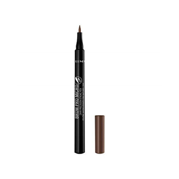 قلم حواجب برو ذيس واي من ريميل لندن Rimmel London Brow This Way Eyebrow Pencil, Highly Pigmented, Long-Wearing, Easy to Apply, 003, Soft Brown, 0.03oz