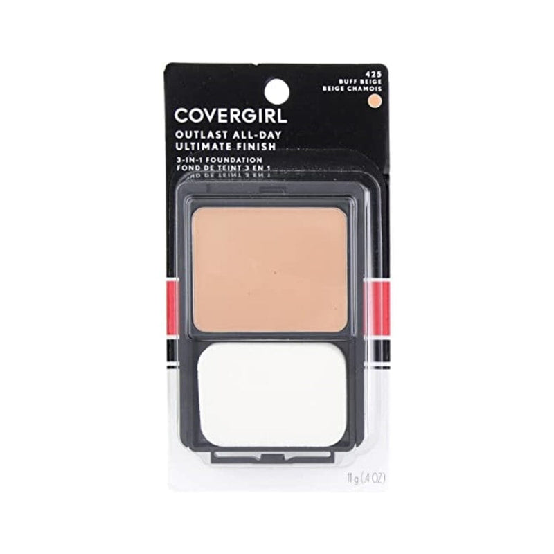 مكياج بودرة سائل ألتيميت فينيش من كوفر جيرل CoverGirl Ultimate Finish Liquid Powder Make Up, Buff Beige [425] 0.40 oz (Pack of 12)