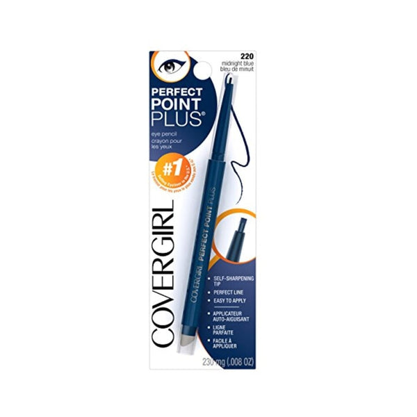 محدد عيون كوفرجيرل كوين كوليكشن بيرفكت بوينت بلس COVERGIRL Queen Collection Perfect Point Plus Eyeliner, Midnight Blue 220, 0.0080 Ounce (packaging may vary)